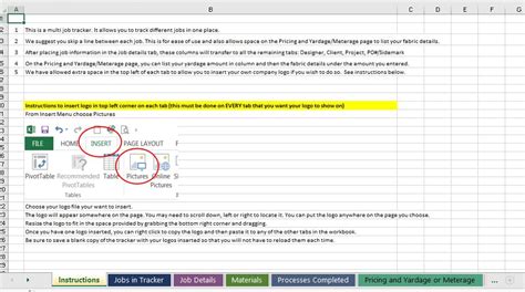 New Multi Job Project Tracker Available Seamless Workroom