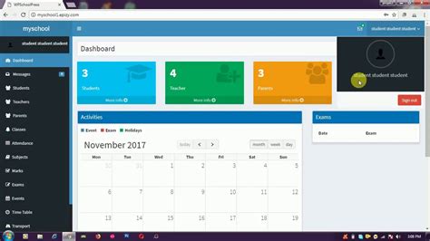 Free Download School Management System PHP Mysql YouTube