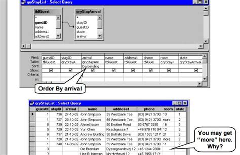 Create Hotel Database In Ms Access Example