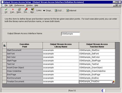 Working With Output Stream Access