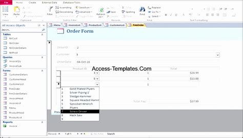 How To Create Sample Order Form SampleTemplatess