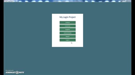 Create Login Form With Advance Design In Microsoft Access