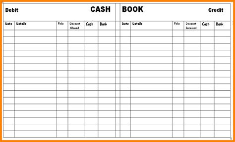 Free Printable Accounting Ledger Ledger Review