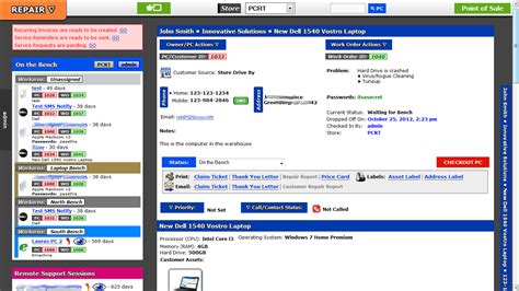 PC Repair Tracker PHP MySQL Computer Repair Shop