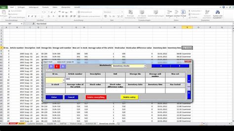 Create Databases In Excel From A Flexible Input Mask