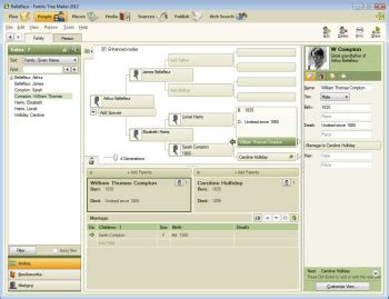 Ancestry S Family Tree Maker Uses A Large Genealogical