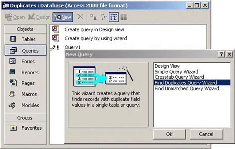 Removing Duplicate Records In Microsoft Access