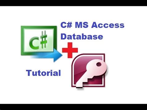 C MS Access Database Tutorial Getting Started And