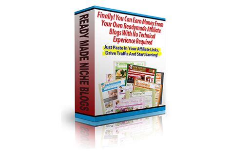 Ready Made Niche Blogs PLR Database