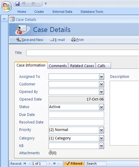 Customer Service Template Free Business Database