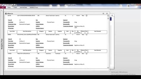 Inventory Management In Ms Access YouTube