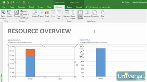 Lesson Running Reports Universal Class Microsoft