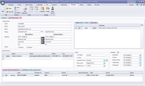 Invoicing Software With Stock Management