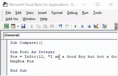 VBA InStr Function How To Use Excel VBA InStr Function