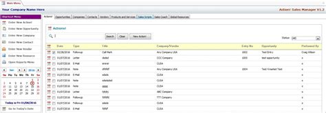Microsoft Access Sales Manager Template MS Access Sales
