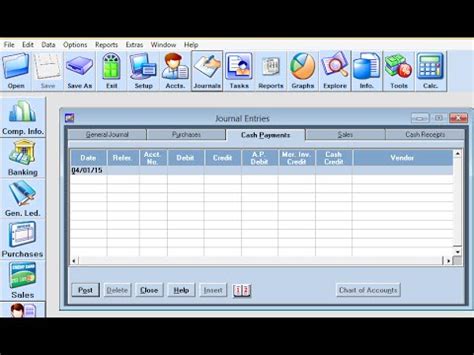 Cash Payment Journal Entry Database With MS Access Part