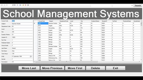 How To Create School Management Systems With Database In