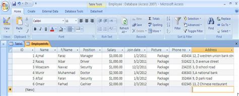 Database In Access Create A Database In Access
