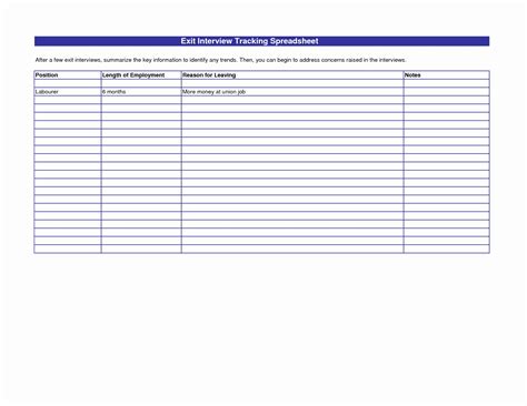 Candidate Tracking Spreadsheet Tracking Spreadshee
