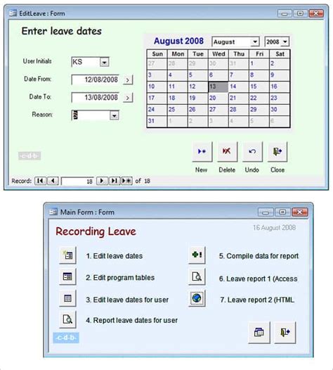 Microsoft Access Templates Free Premium Templates