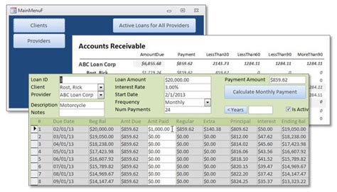 Microsoft Access Loan Amortization Seminar