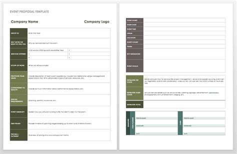 Free Event Planning Templates Smartsheet