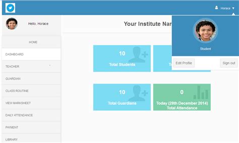 Template For School Management System Printable Schedule
