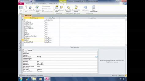 Beginner S Guide To Microsoft Access Built In Date