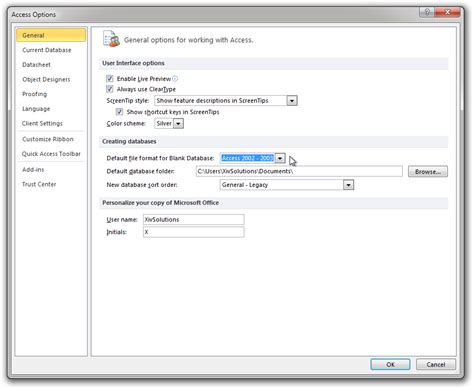 Java Database Extension Is Accdb When I Want It To