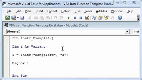 VBA InStr Top Examples To Use Excel VBA InStr Function