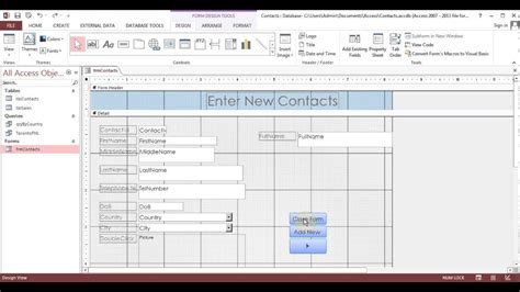 Microsoft Access Pt Query Forms Reports YouTube