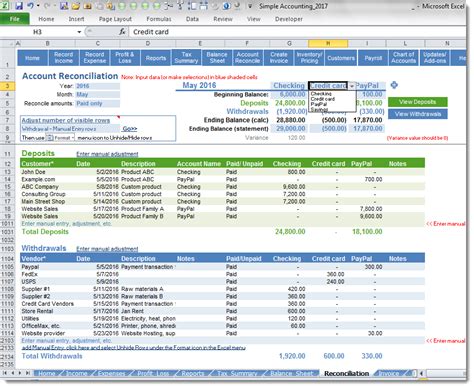 Simpleplanning Simple Accounting Software Free