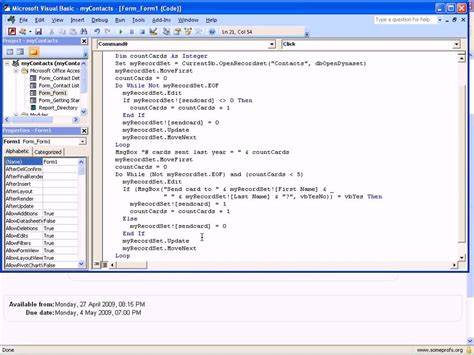 Loops And RecordSets In Access VBA YouTube