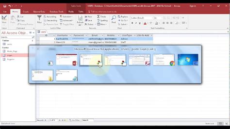 How To Create Multi User Login In Ms Access Part