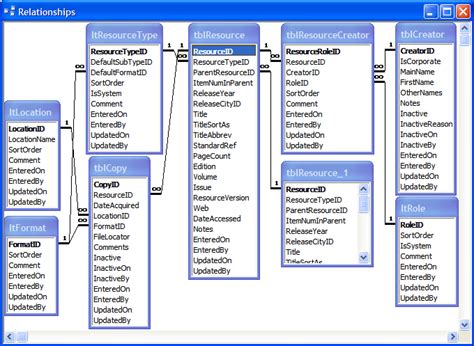Microsoft Access Tips Library Resource Example