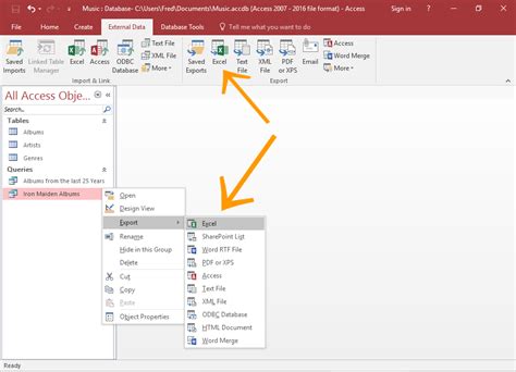 How To Convert Access To Excel File The Definitive Guide