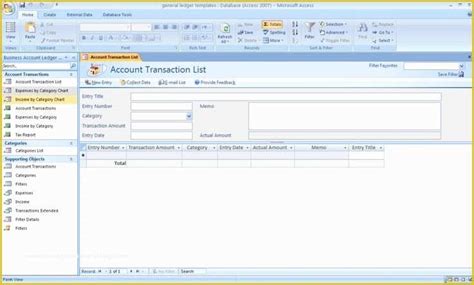 Free Human Resources Access Database Template
