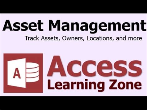 Microsoft Access Asset Management Database Seminar