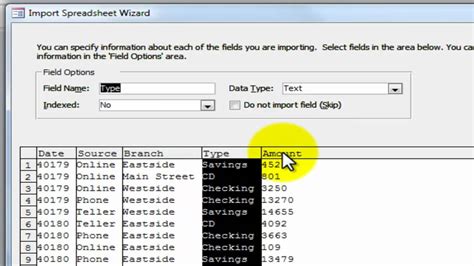 Import Excel Data Into MS Access YouTube