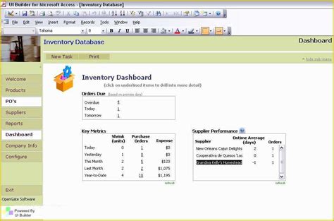 Free Human Resources Access Database Template