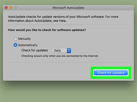 How To Update Microsoft Office On Mac Steps With Pictures