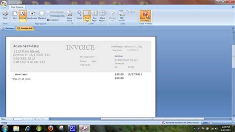 Microsoft Access Customer Database YouTube