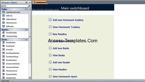 School And College Student Homework Planner Template