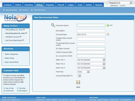 Freeware Accounting Software