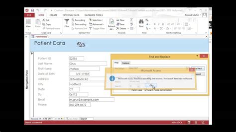 Microsoft Access Tutorial Creating Forms