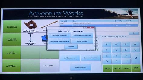 Microsoft Dynamics AX Retail Demo Mobile Point Of