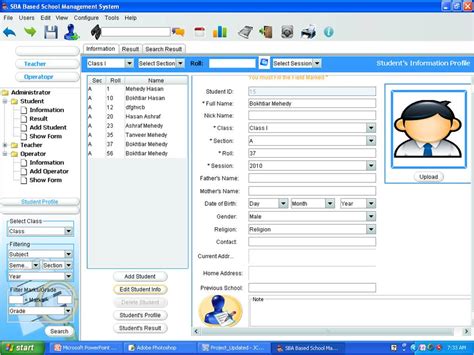 School Management System In Java Using Oracle Database Hasib