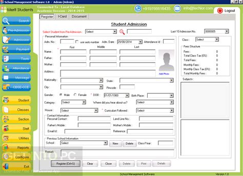 School Management Software Free Download