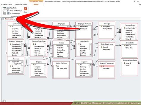 How To Make An Inventory Database In Access Steps