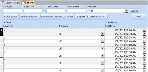 Equipment Maintenance Log Tracking Database Template